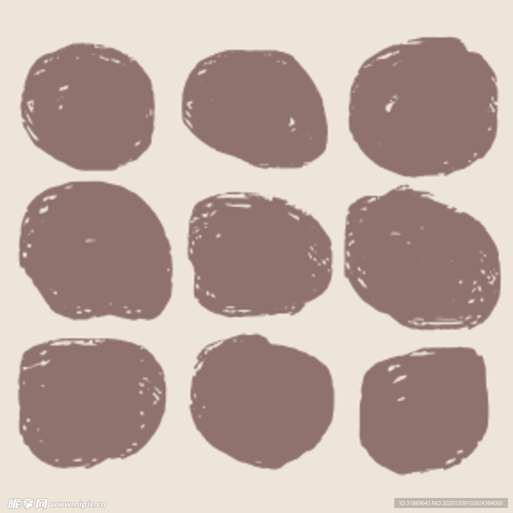 笔刷 展板背景模板