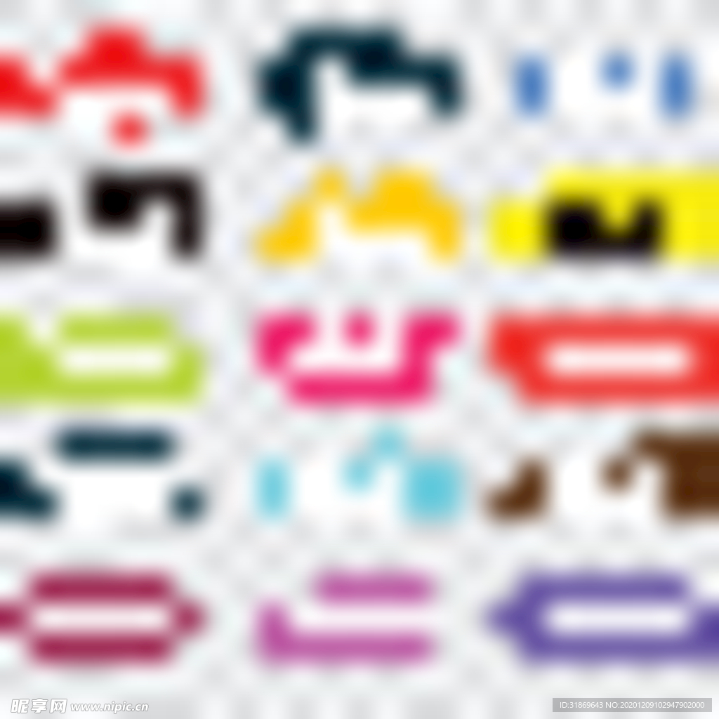 笔刷 展板背景模板