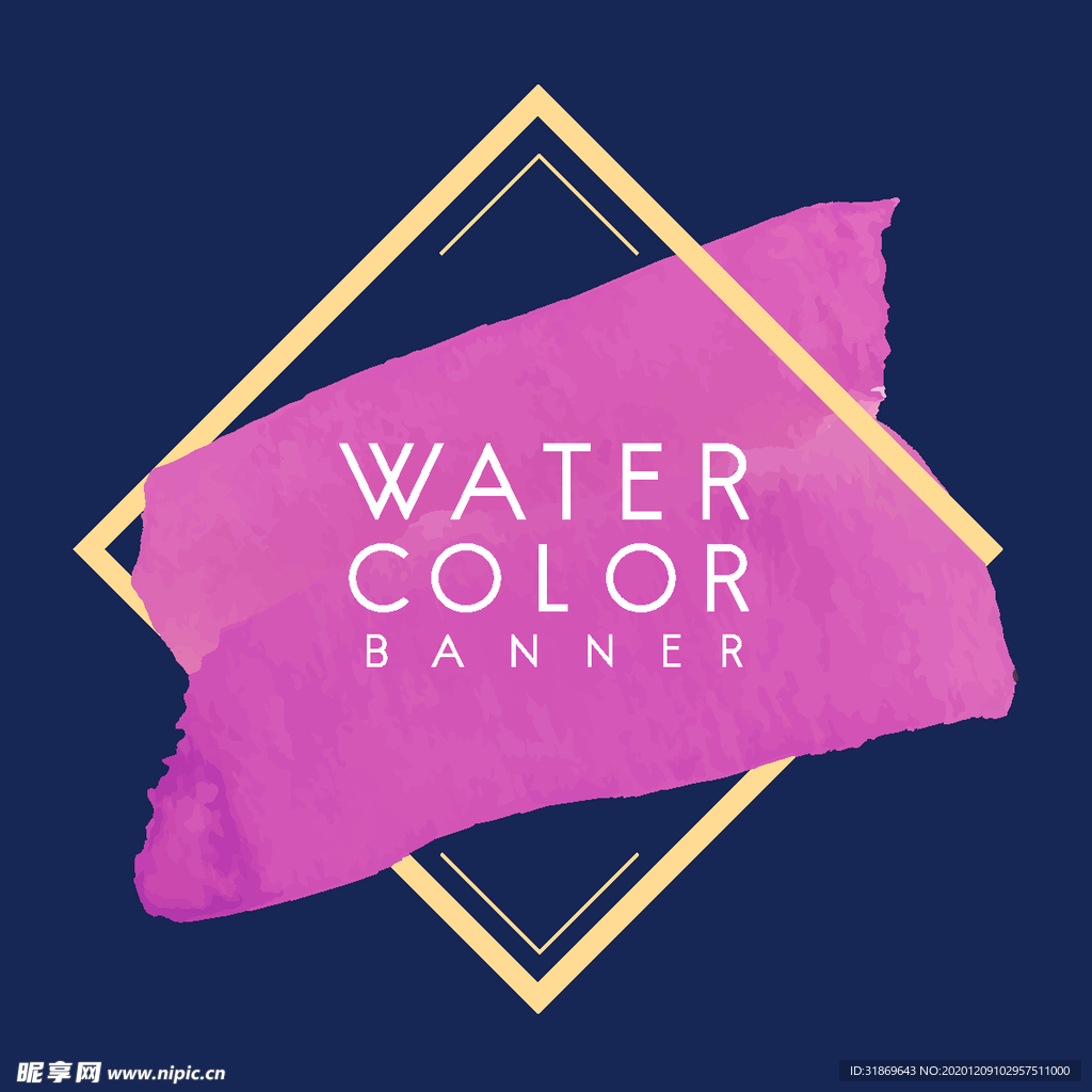 笔刷 展板背景模板