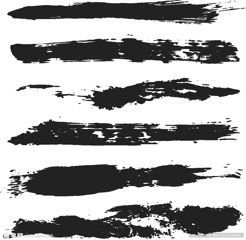 笔刷 展板背景模板