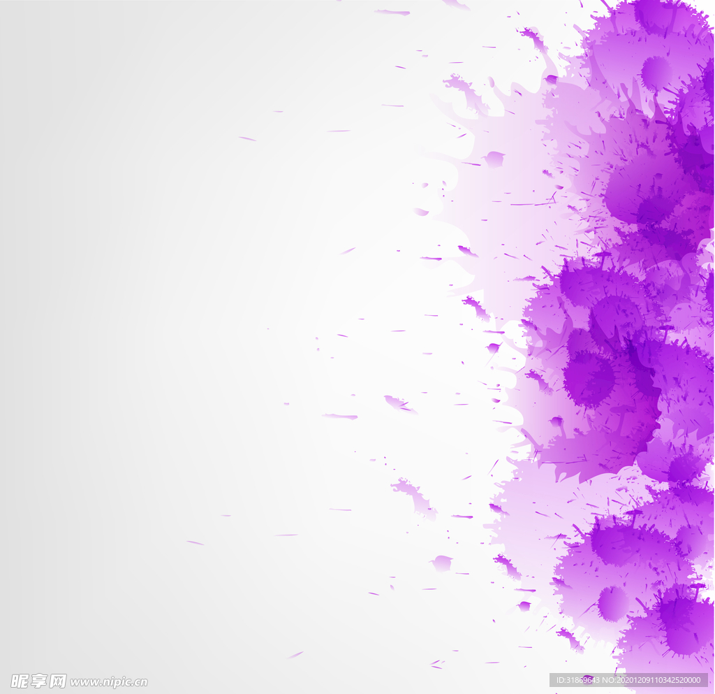 笔刷 展板背景模板