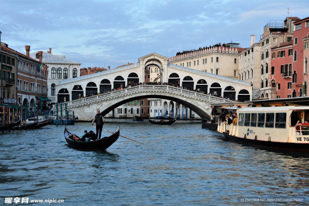 威尼斯 水城 威尼斯桥 意大利