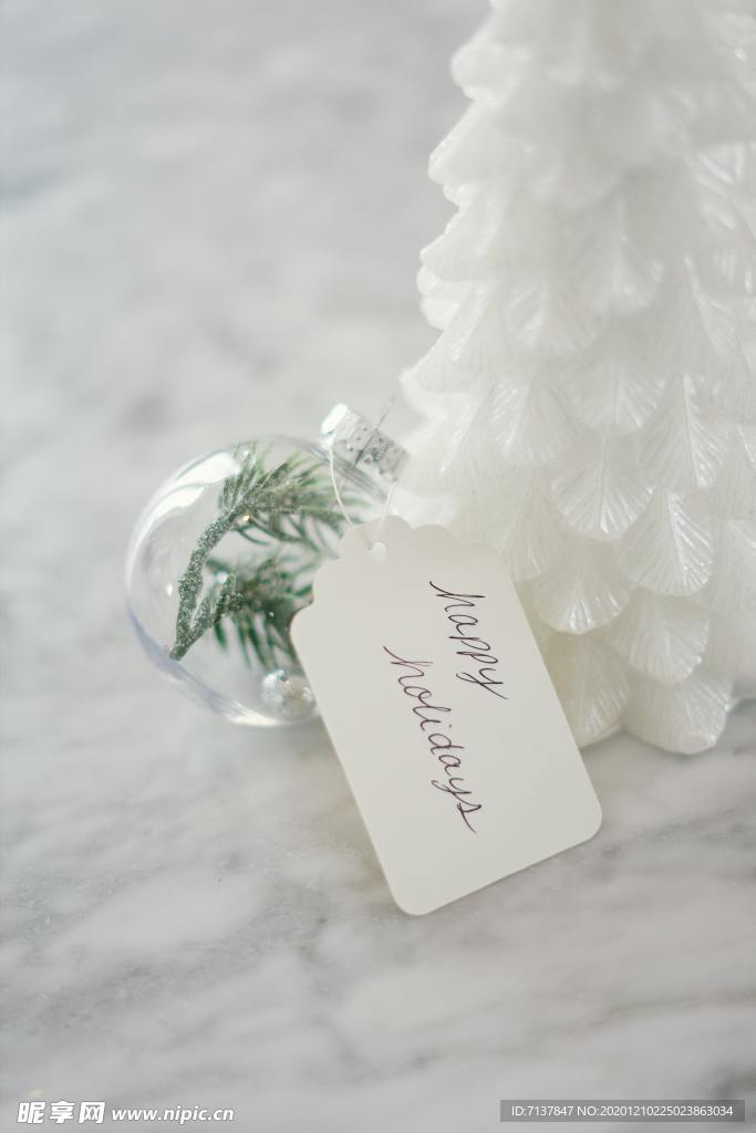 圣诞浪漫小贺卡