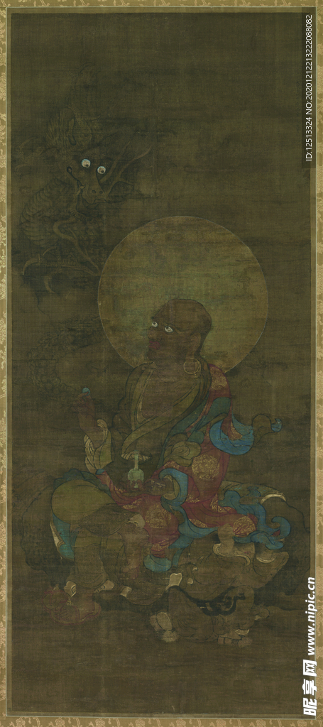 金大受十六罗汉图