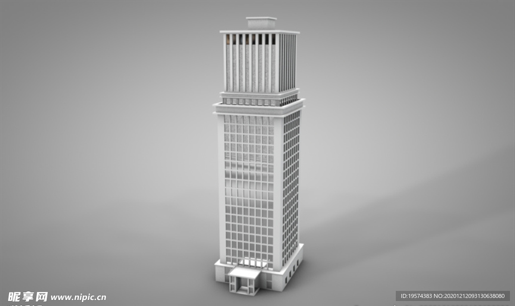 C4D 模型 高楼大夏摩天大楼