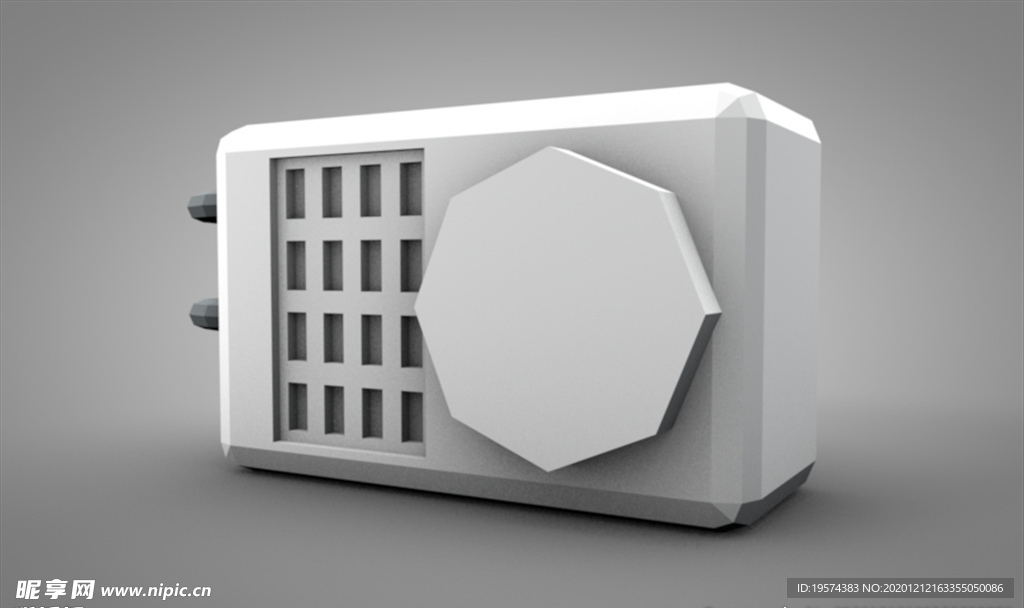 C4D 模型 空调外机