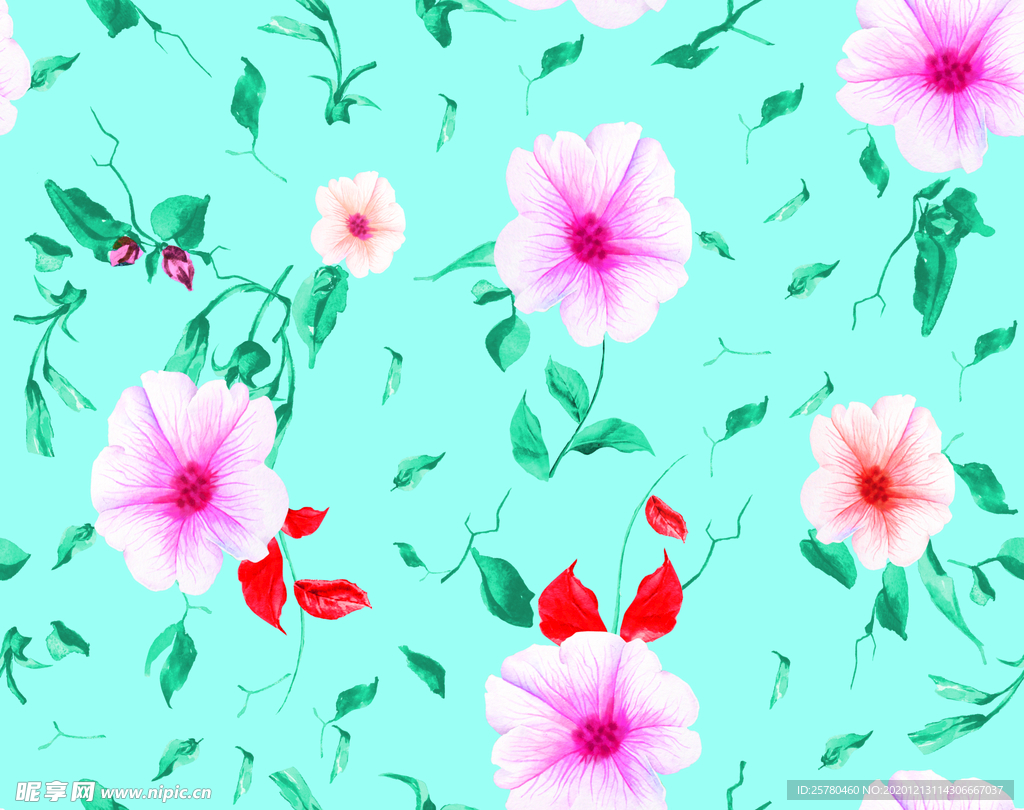 手绘花