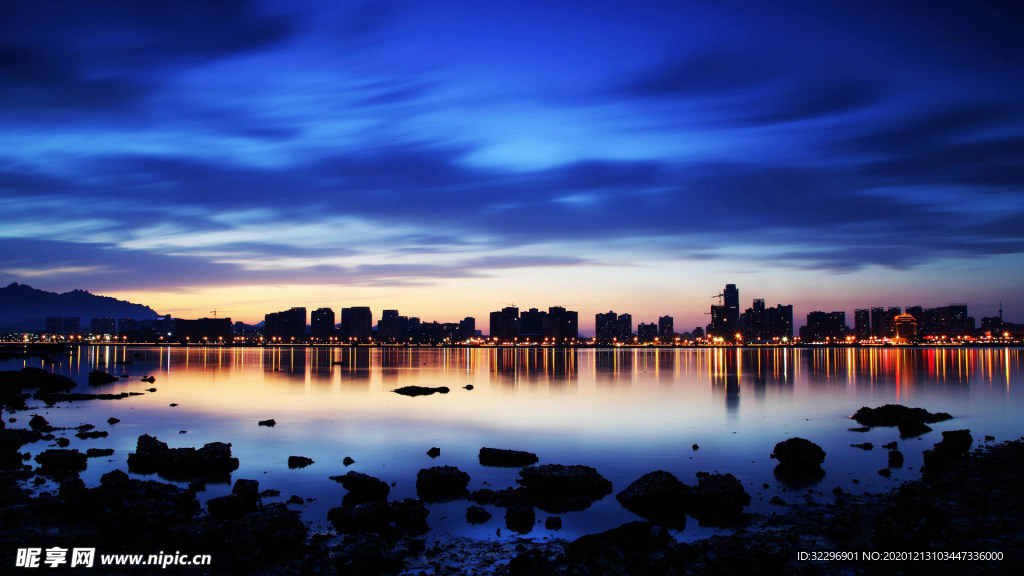 城市剪影 缤纷城市