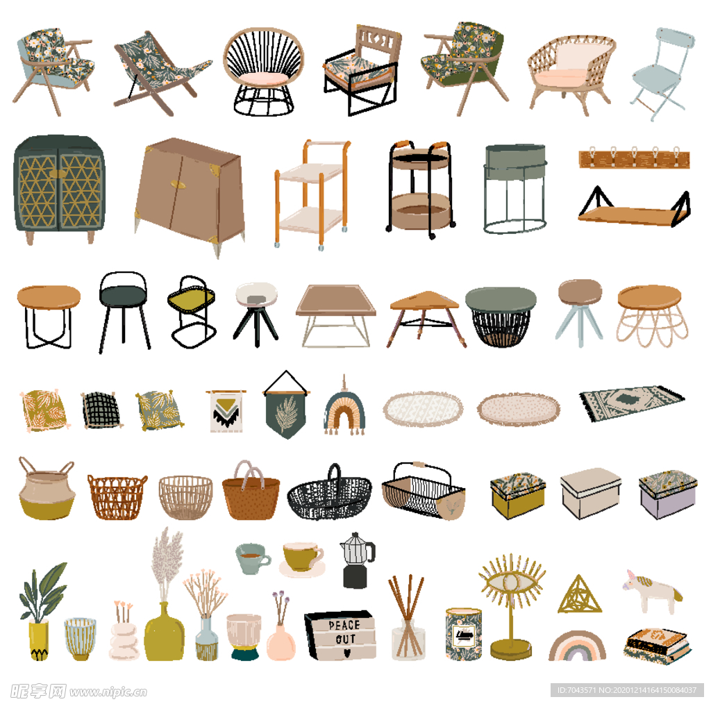 居家生活用品家具