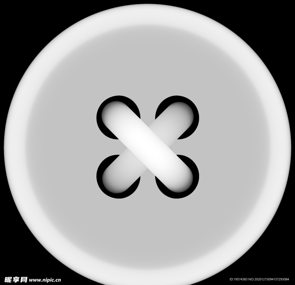 纽扣贴图纹理置换贴图3D