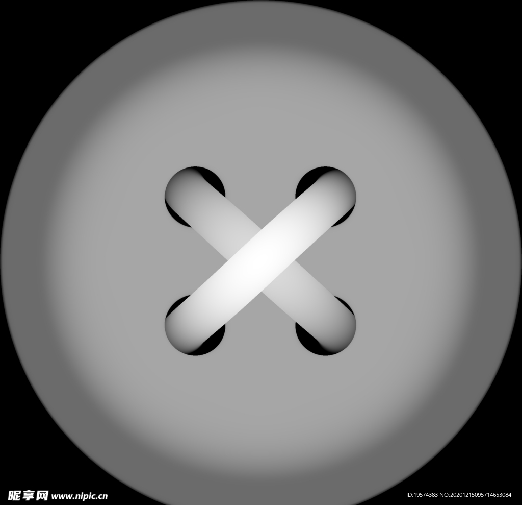 纽扣贴图纹理置换贴图3D