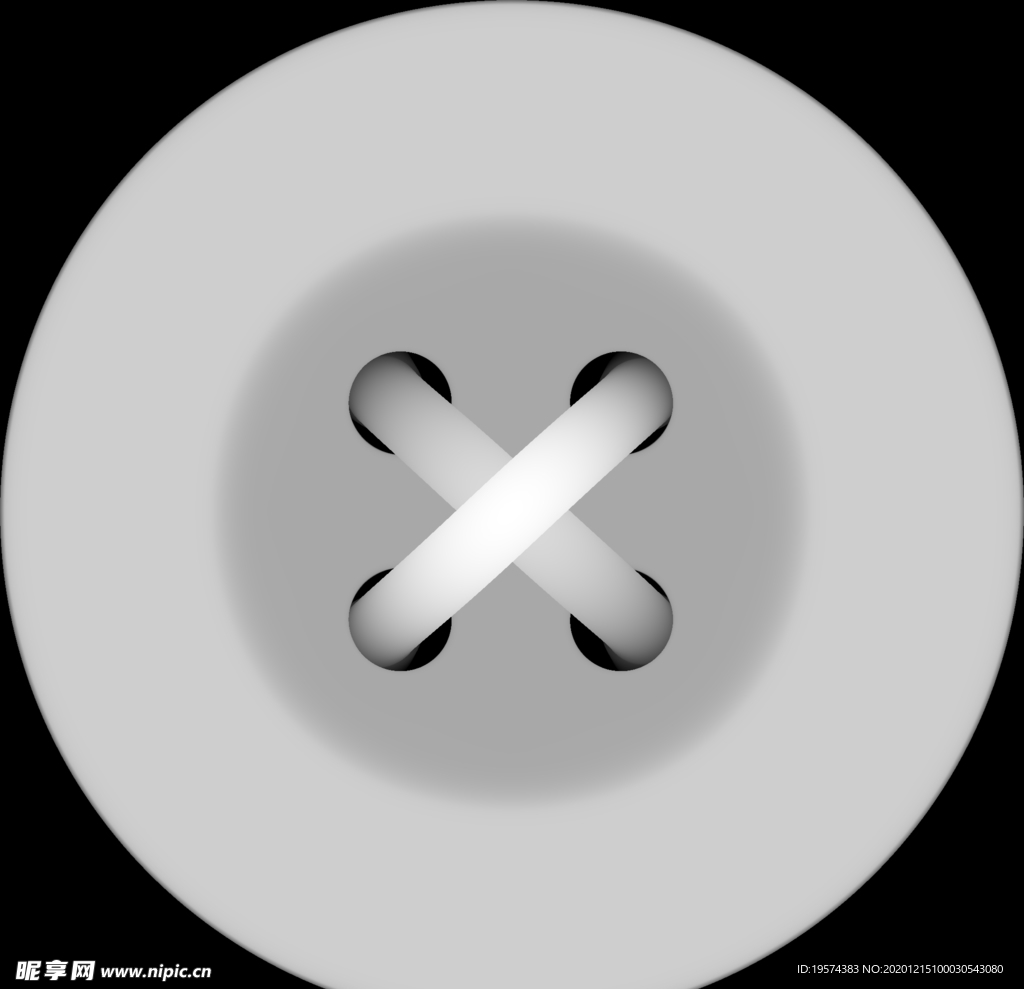 纽扣贴图纹理置换贴图3D