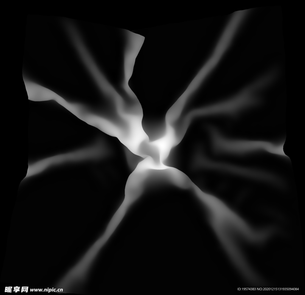 贴图衣服褶子皱纹径向褪色