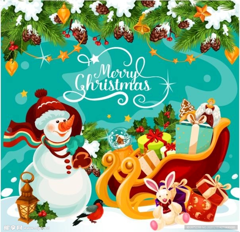 圣诞节海报