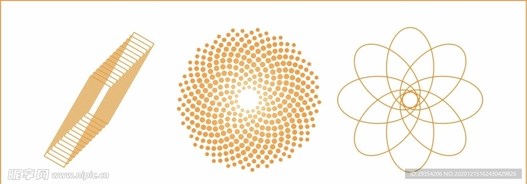 矢量圆素材图形