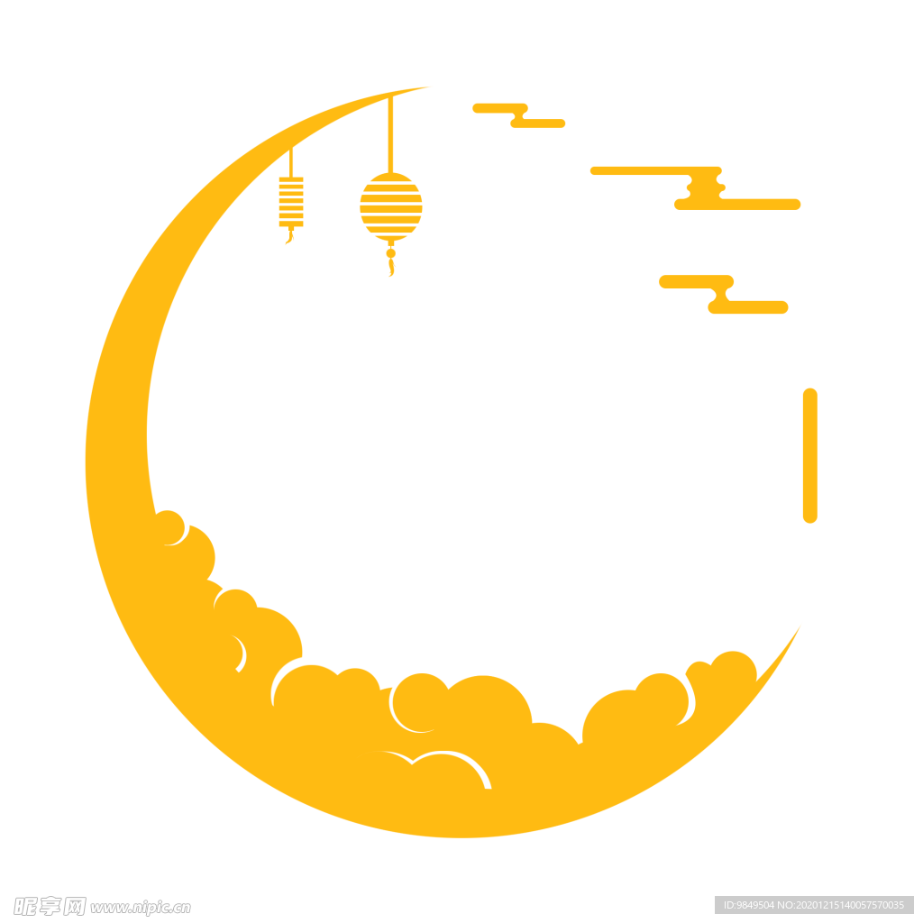 中国风金色祥云PNG免扣素材