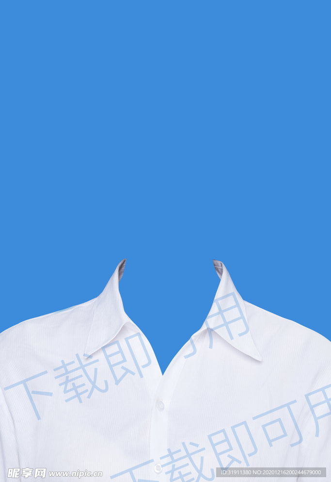 女生白衬衫模板