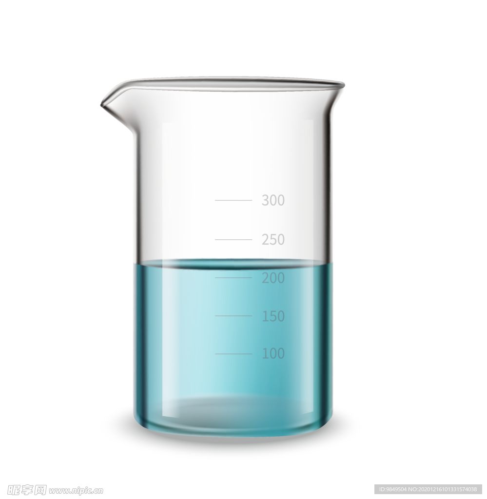 量杯科学化学实验器材PNG