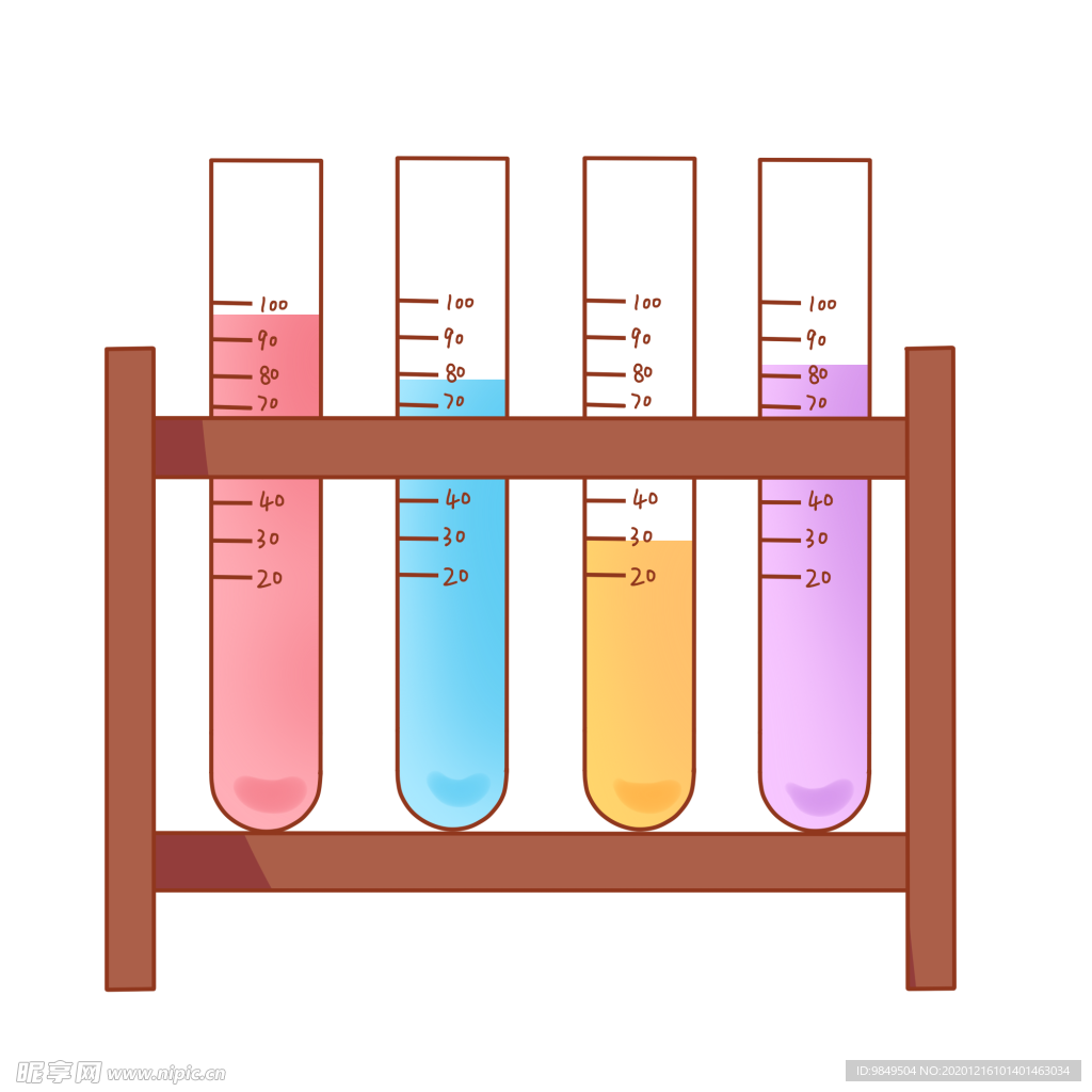 量筒科学化学实验器材PNG