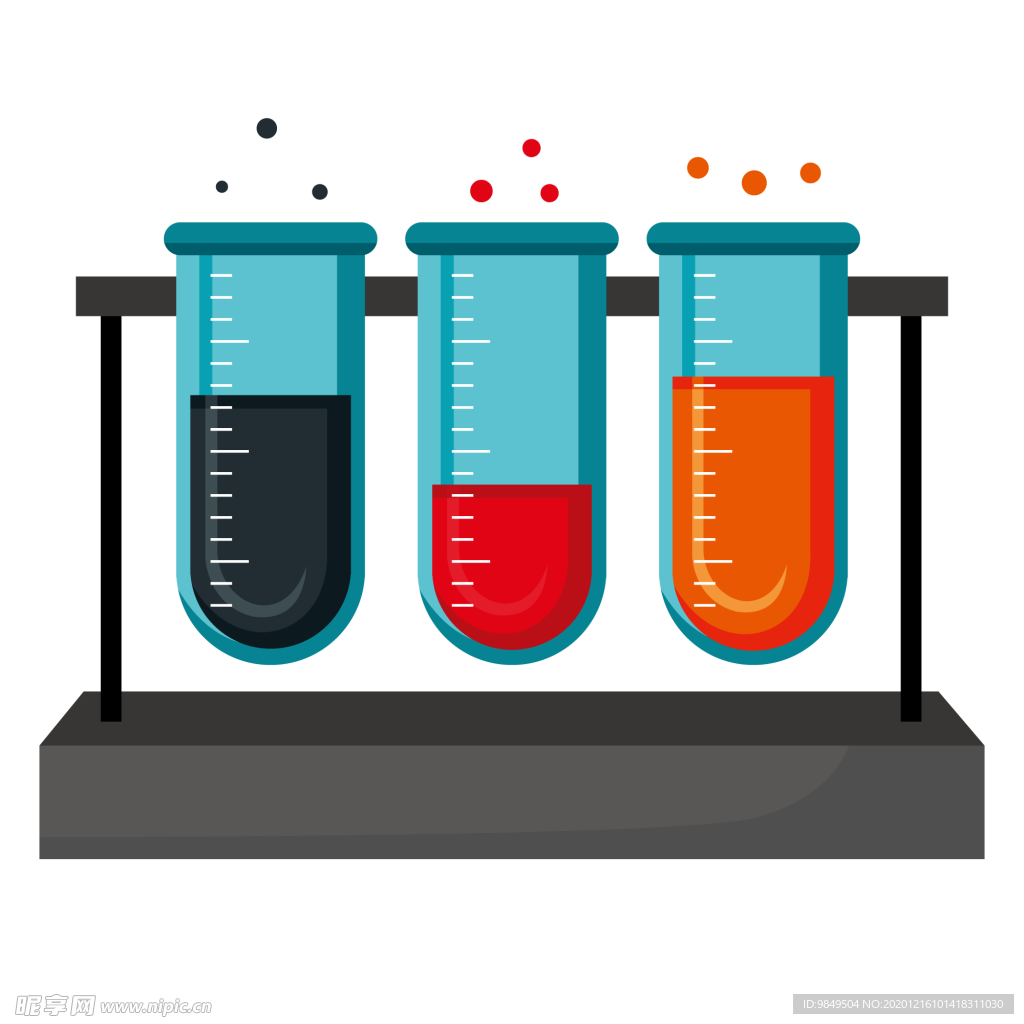 量筒科学化学实验器材PNG