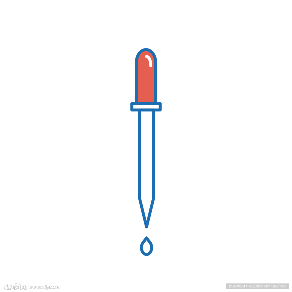 滴管化学实验器材PNG