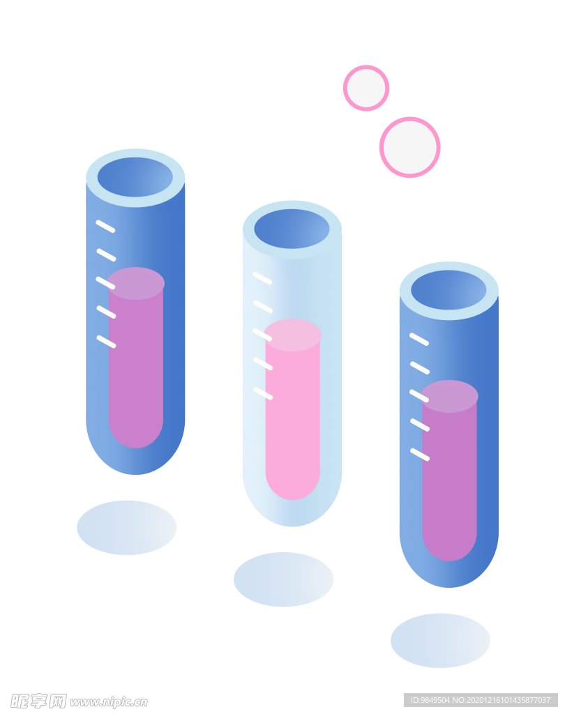 量筒化学实验器材PNG