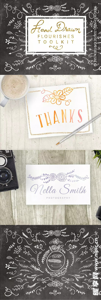 丰富的抽象装饰画素材