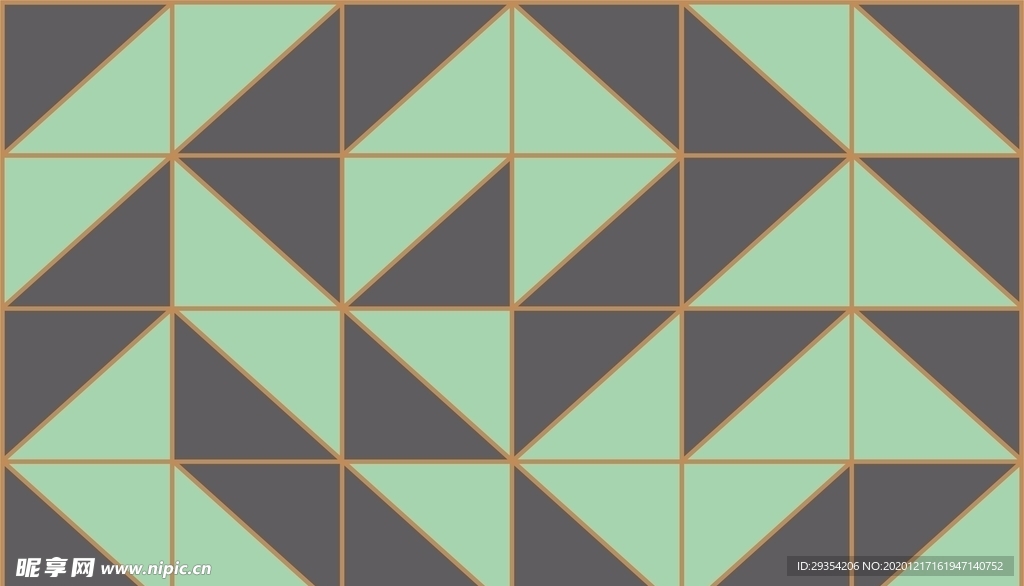 拼色三角形背景图片