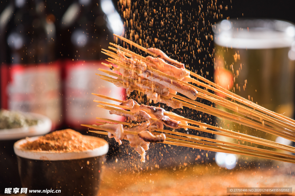 烧烤 烤串 肉串