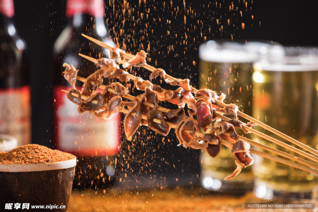 烧烤 烤串 肉串