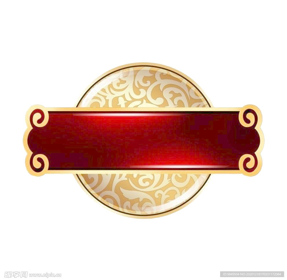 新年海报背景元素PNG素材