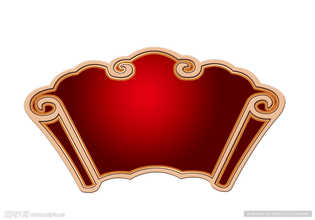 新年海报背景元素PNG素材