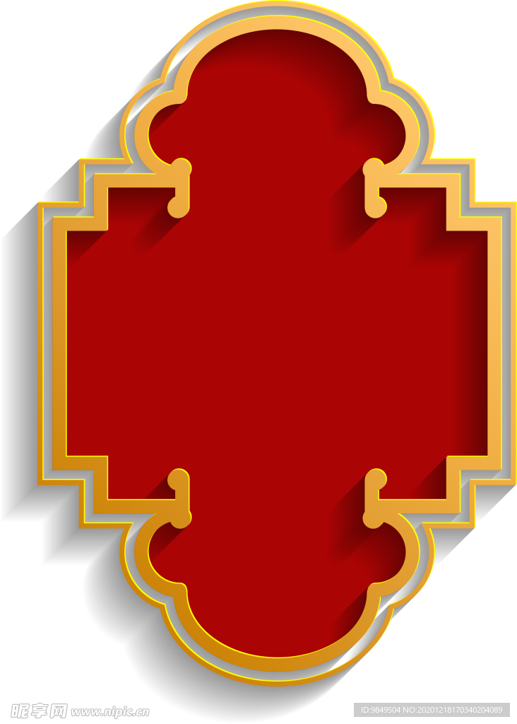 新年海报背景元素PNG素材