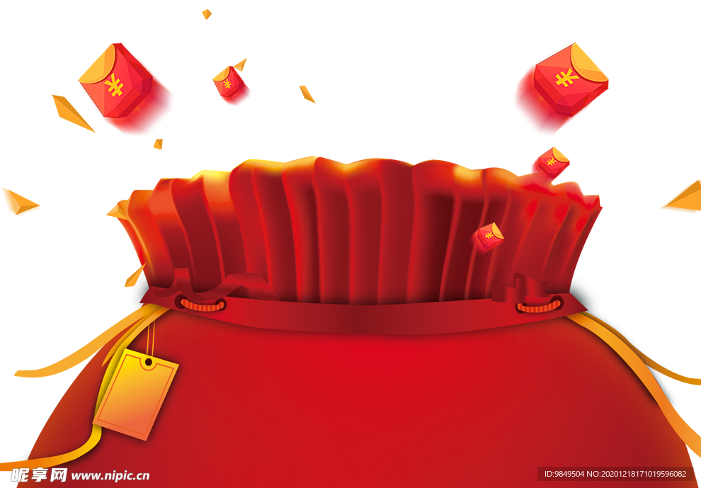 新年海报背景元素PNG素材