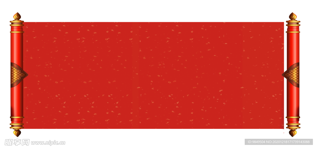 新年海报背景元素PNG素材