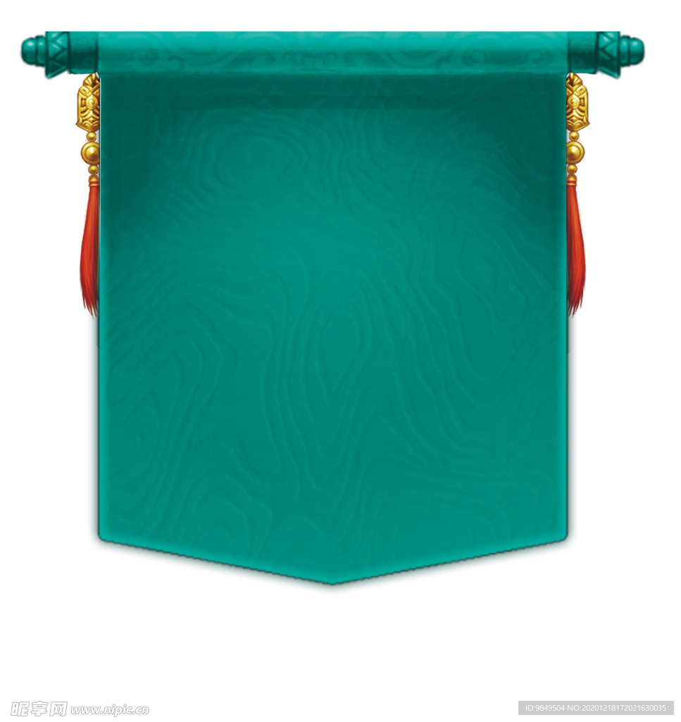 新年海报背景元素PNG素材