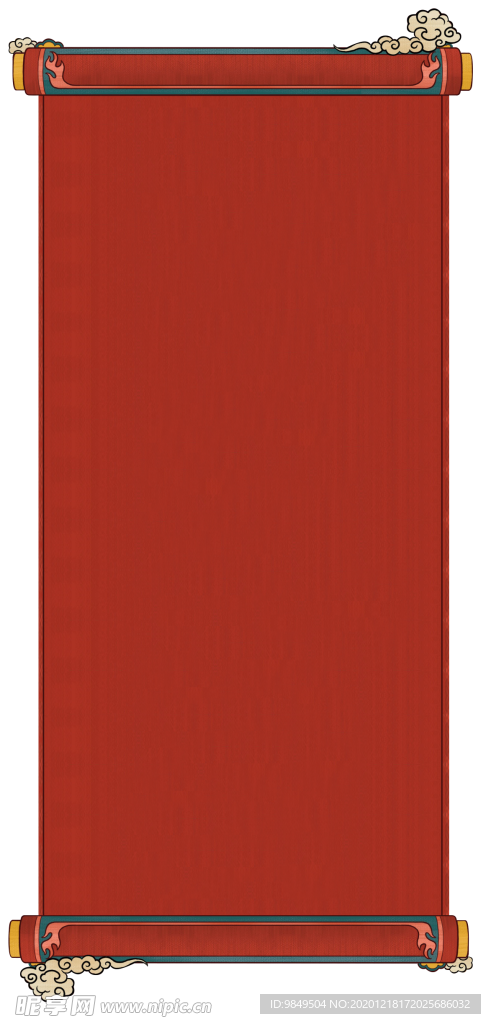 新年海报背景元素PNG素材