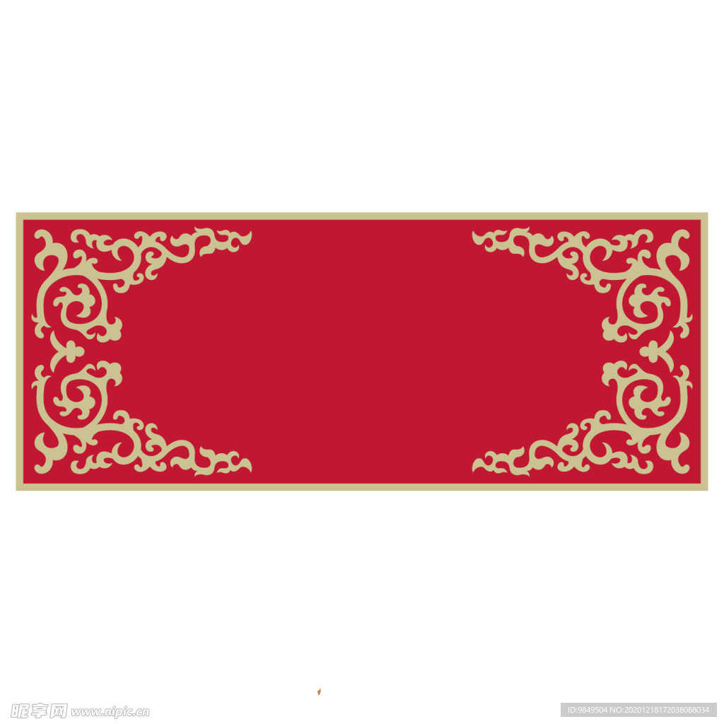 新年海报背景元素PNG素材