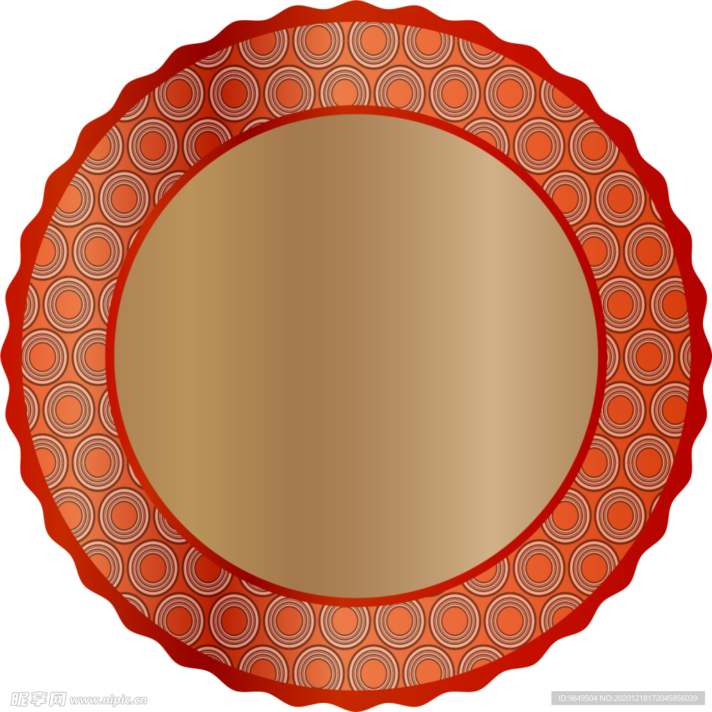 新年海报背景元素PNG素材
