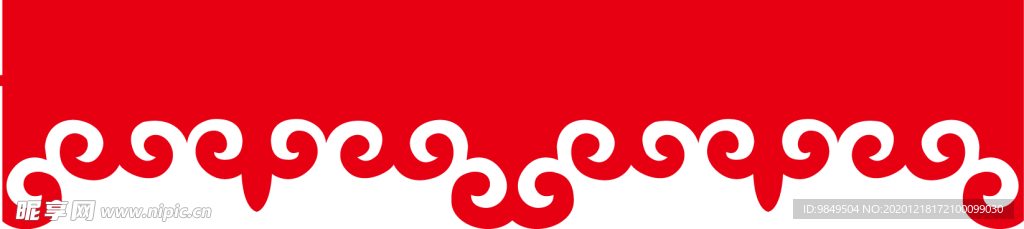 新年灯笼背景元素PNG素材