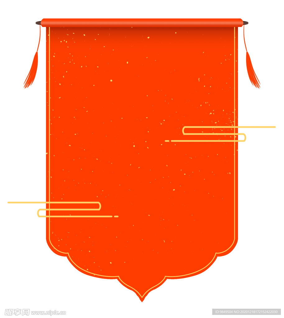 新年海报背景元素PNG素材