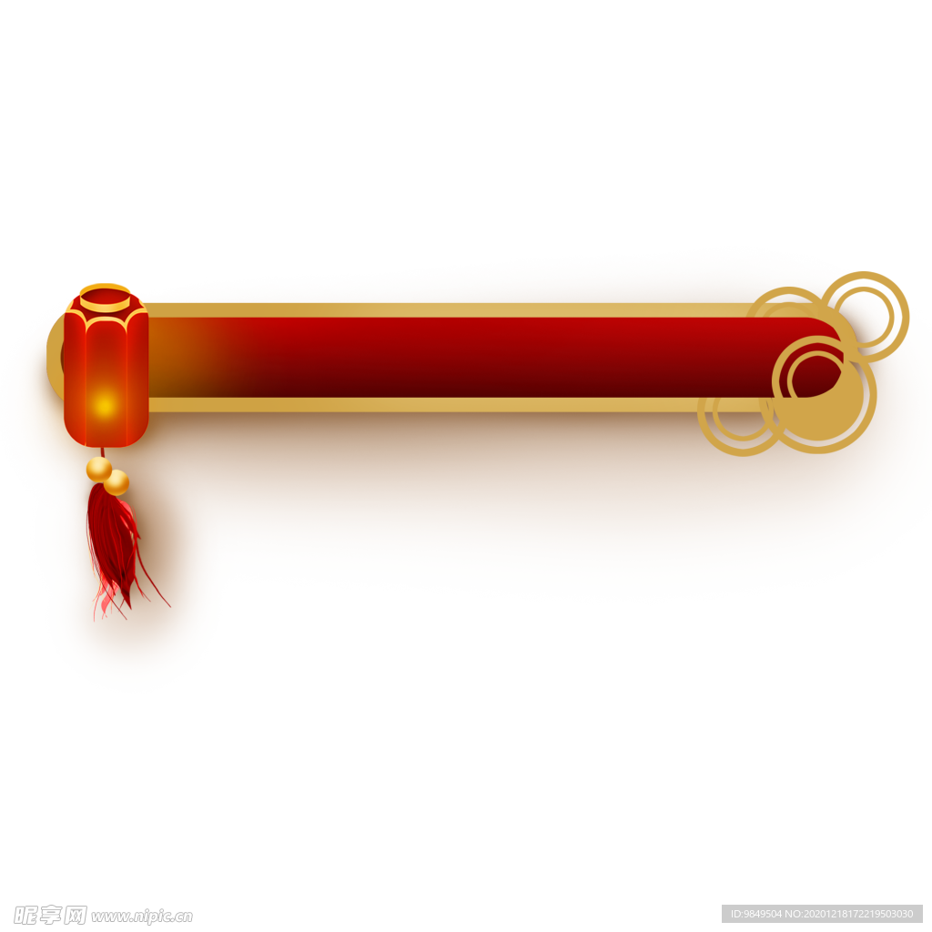 新年海报背景元素PNG素材