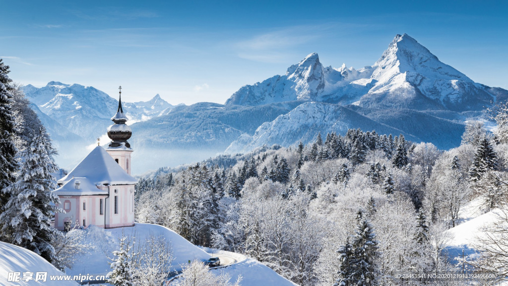 风景 雪景