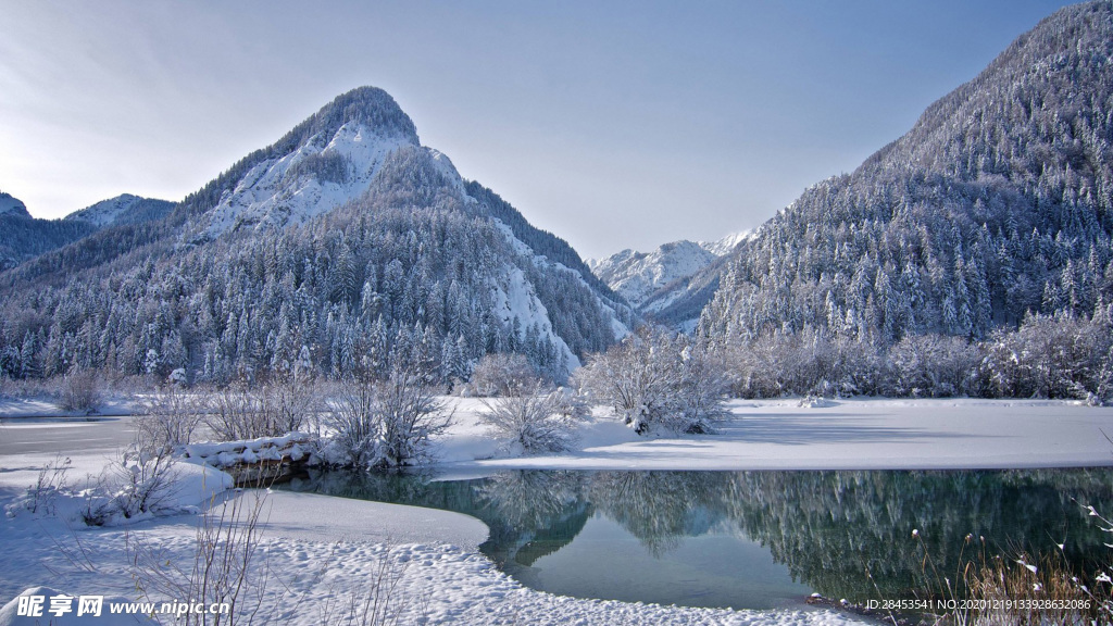 风景 雪景