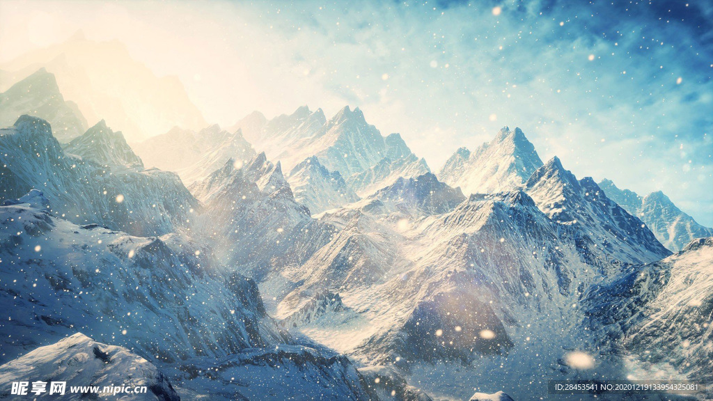 风景 雪景
