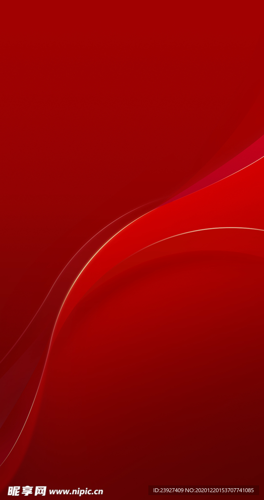 红色背景
