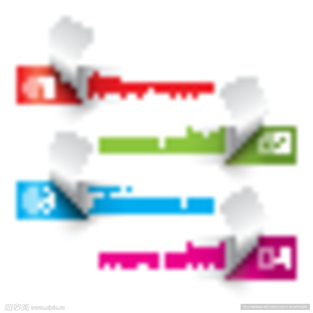 信息图模板 流程