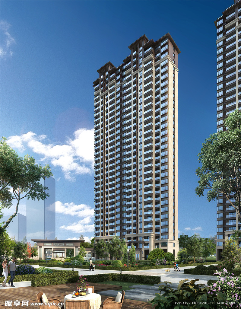 小区别墅洋房园林景观