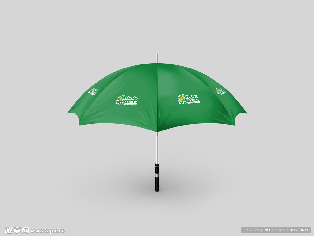 生鲜超市雨伞样机