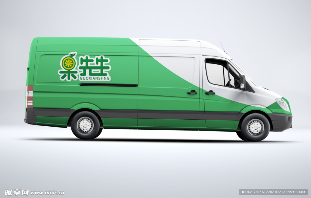 生鲜面包车样机